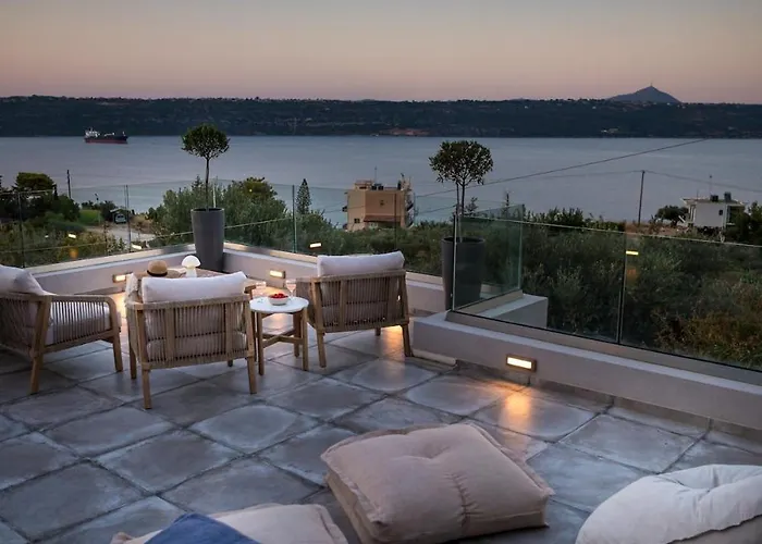 Apartamento Seaview Serenity - Jacuzzi & Panoramic Views La Canea