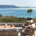 Seaview Serenity - Jacuzzi & Panoramic Views Apartman Hriszí Aktí Haniá