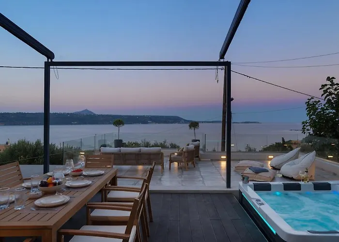 公寓 Seaview Serenity - Jacuzzi & Panoramic Views